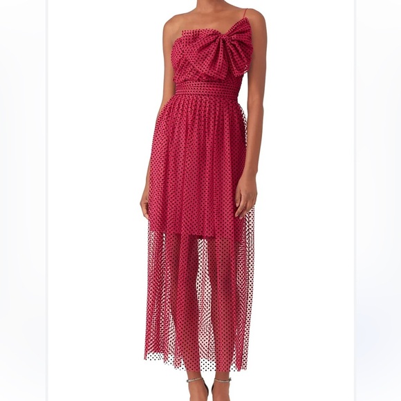 Monique Lhuillier Dresses & Skirts - BNWT Monique Lhuillier polka dot dress